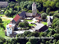 Luftbild der Burg Freckleben - Foto: Paul Bertrams, Aschersleben