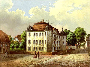 Schloss Niedergebra - Foto: Wikipedia - Sammlung Duncker